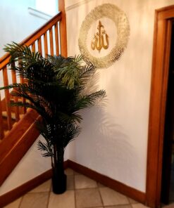 Nearly Natural 5390 Areca Palm UV Resistant Tree, 6.5-Feet, Green,85" x 9" x 9" 85" x 9" x 9" 21 71owuVw3TL