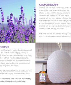Healing Solutions 10ml Oils - Kashmir Lavender Essential Oil - 0.33 Fluid Ounces 0.33 Fl Oz (Pack of 1) 13 71owwavCiL