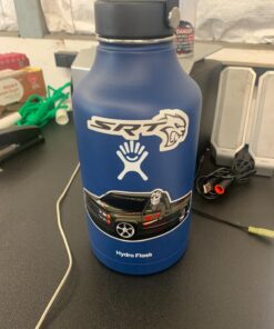 Hydro Flask Water Bottle - Stainless Steel & Vacuum Insulated - Wide Mouth with Leak Proof Flex Cap - 64 oz, Cobalt 1 Count 28 71ox4S4L8zL 1