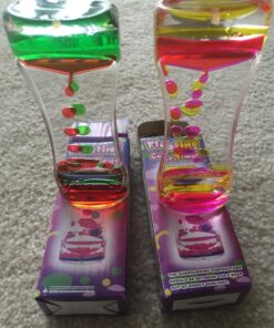 Super Z Outlet Liquid Motion Bubbler for Sensory Play, Fidget Toy, Children Activity, Desk Top, Assorted Colors (1 Piece) 27 71oxdwTQntL