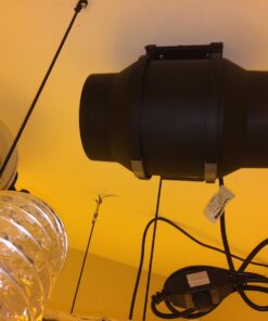 VIVOSUN Ventilation Kit 6 Inch 390 CFM Inline Duct Fan with 6" x 16"Carbon Filter Odor Control System with Australia Virgin Charcoal for Grow Tent Ventilation R6 w/ Carbon Filter 42 71oxerNfDrL