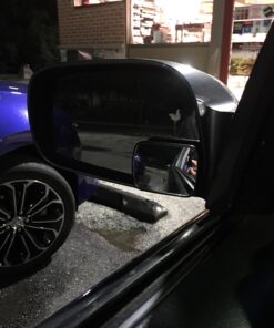 Total View 360 Wide Angle Universal Adjustable Blind Spot Mirror, Frameless Square Design, 2 Pack 35 71oyH5ApuL