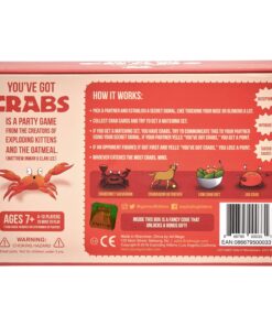 You've Got Crabs by Exploding Kittens - A Card Game Filled with Crustaceans and Secrets - Family-Friendly Party Games For Adults, Teens & Kids You've Got Crabs 14 71ozvBAWKL