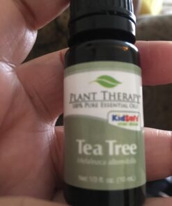 Plant Therapy Tea Tree Essential Oil 100% Pure, Undiluted, Natural Aromatherapy, Therapeutic Grade 10 mL (1/3 oz) 15 71p 78VorVL