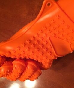 Jolly Green Products Ekogrips Premium Heat-Resistant BBQ Gloves for Cooking and Meat Handling, Kitchen Oven Gloves, Fireplace Accessory, Campfire Gloves, BBQ Mitt, Dishwashing Gloves (Orange, L/XL) Orange 44 71p b60IwAL