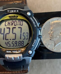 Timex Men's TW5M03400 Ironman Classic 100 Full-Size Black/Yellow 35 71p02oZeeLL