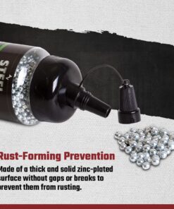 Air Venturi Steel BBS, 177 Cal, 5.1 Grains, Zinc-Plated, 2,500ct 17 71p09FabJXL