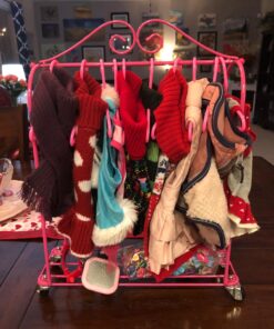 MyBrittany's 24 Pack 12 Pink 12 Purple Plastic Doll Hangers Fits 18 Inch Doll Clothes 16 71p0pmZtt5L