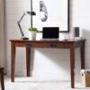 Leick Boulder Creek Mission Laptop/Writing Desk, Mission Oak, FURNITURE (82400) Writing Desk 56 71p22oxqCaL