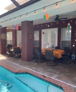 12-Pack Rainbow Inflatable Beach Balls Bulk for Kids & Adults I Inflatable Pool Party Favors Swimming Pool Toys I Kids Beach Toys for Beach Games I Kids Summer Toys Water Balls I Toddler Pool Toys Set 51 71p2Q8D4RYL 1