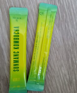 SUNMANC Kombucha 30 packets (5.4oz), Sparkling Probiotic Fermented Drink from South Korea, Gut Health and Immunity Support, Convenient Powdered Drink Mix, Tea Powder, Low Calories, Sugar 0g, Low Caffeine, No Refrigeration Required (Lemon) Lemon 37 71p3CtVx0LL