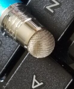 Mixoo 2-in-1 High Precision Stylus (Disc & Fiber Tips 2 in 1 Series), Extra with 3 Replaceable Tips, Compatible with Capacitive Touch Screen Devices (Blue) Blue 36 71p3JMkmhML