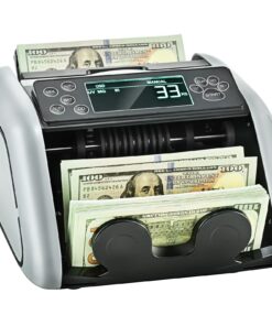 VEVOR Money Counter Machine, Bill Counter with UV/MG/IR/DD/DBL/HLF/CHN Counterfeit Detection, Counting/Value Count/Add/Batch Modes, USD/EUR Money Counting Machine with LCD Display for Small Business 29 71p3jTTCBJL