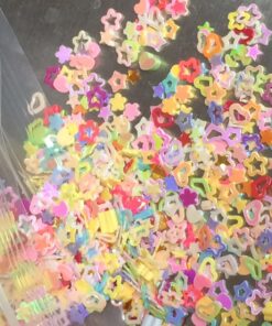 Colorful Manicure Glitter Confetti 1.8oz/50g Mixed Shapes Size 3mm Great for Party Décor, DIY Crafts, Premium Nail Art Etc.. 49 71p3xCfghuL