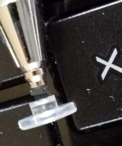 Mixoo 2-in-1 High Precision Stylus (Disc & Fiber Tips 2 in 1 Series), Extra with 3 Replaceable Tips, Compatible with Capacitive Touch Screen Devices (Blue) Blue 37 71p4JaCXFiL