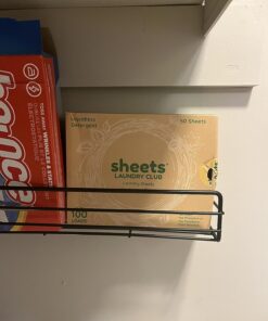 Sheets Laundry Club - As Seen On Shark Tank - Laundry Detergent - (Up to 100 Loads) 50 Laundry Sheets- Fresh Linen Scent - No Plastic Jug - New Liquid-Less Technology - Lightweight - Easy To Use - 50 Count (Pack of 1) 37 71p4dGbf8IL