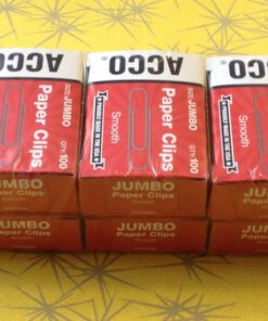 ACCO Paper Clips, Jumbo, Smooth, Economy, 10 Boxes, 100/Box (72580),Silver 34 71p4yTnR4VL