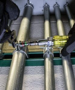 Klein Tools 32807MAG 7-in-1 Nut Driver, Magnetic Driver has SAE Hex Nut Sizes 1/4 to 9/16-Inch, Cushion Grip Handle for Added Torque 34 71p58j4z bL