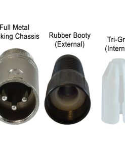 GLS Audio XLR Male Plugs Connectors XLR-M Plug - 20 Pack 7 71p5GqAb0rL