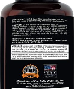 Clinical Daily Complete Whole Food Multivitamin Supplement for Women & Men - Complete Liquid Vitamin Absorption! 42 Superfood Fruits Vegetables - Young Adult to Senior - 120 Liquid Capsules 120 Count (Pack of 1) 17 71p5NxS26gL
