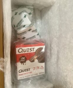 Quest Nutrition High Protein Low Carb, Gluten Free, Keto Friendly, Peanut Butter Cups, 12 Count (Pack of 1) (total- 17.76 Ounce) 37 71p5QRj2BkL