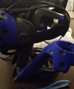 AMVR VR Stand,VR Headset Display Holder for HTC Vive Headset or HTC Vive Pro Headset and Controllers Black 58 71p5jEtjyqL