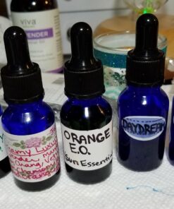 Vivaplex 24, Cobalt blue, 15 ml (1/2 oz) Glass Bottles, with Glass Eye Droppers 29 71p5nGl2L3L