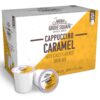 Grove Square Cappuccino Pods, Caramel, Single Serve (Pack of 24) (Packaging May Vary) 24 Count (Pack of 1) 11 71p6Wzh6kvL