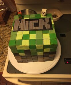 Wilton Perfect Results Premium Non-Stick Bakeware Square Cake Pan, Will Heat Evenly for Years of Quality Baking, 8-inches 16 71p79SN5QoL