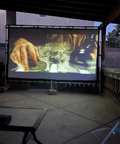 GooDee Projector 4K With WiFi And Bluetooth Supported, FHD 1080P Mini Projector For Outdoor Moives, 5G Video Projector For Home Theater Dolby Audio Zoom Portable Projector TV Stick PPT (YG600 Plus) Titanium Grey 38 71p7lR03N0L