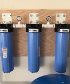 Pentair Pentek RFFE20-BB Big Blue Water Filter, 20-Inch, Whole House Radial Flow Iron Reduction Replacement Cartridge, 20" x 4.5", White 20" x 4.5" Pack of 1 17 71p85quvwTL