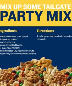 PLANTERS Salted Caramel Peanuts, Sweet and Salty Snacks, Plant-based Protein, 6 oz Canister ( 8 Count ) 6 Ounce (Pack of 8) 13 71p87PUWM L