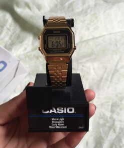 Casio Women's Illuminator LA680WGA-1 Gold Metal Quartz Watch 36 71p8Tqjcl L