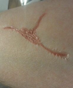 Mehron Makeup Rigid Collodion with Brush | Scarring Liquid | Scar Liquid | Liquid Scar Makeup | SFX Scar Makeup for Film .125 oz (4ml) 53 71p9Z1XixyL