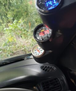 HOTSYSTEM Electronic Voltmeter Voltage Volt Gauge Meter Blue Digital LED 2inches 52mm for Car Vehicle Auto 17 71pA0lxU qL