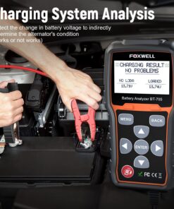 FOXWELL NT301 OBD2 Reader and FOXWELL BT705 12V 24V Auto Battery Tester 16 71pAiVSdHCL