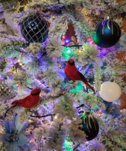 Gallerie II Cardinal Birds Clip Christmas Xmas Ornament A/2 Red 16 71pBLiCK7OL