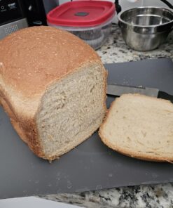 KBS Pro Stainless Steel Bread Machine, 2LB 17-in-1 Programmable XL Bread Maker with Fruit Nut Dispenser, Nonstick Ceramic Pan& Digital Touch Panel, 3 Loaf Sizes 3 Crust Colors, Reserve& Keep Warm Set 54 71pBNf0qjL