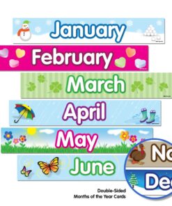 EAI Education Daily Math Calendar Pocket Chart, 35" x 35" 12 71pBOx1DsxL