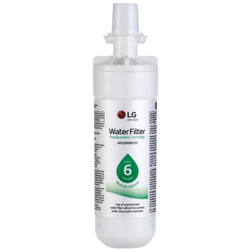 LG LT700P- 6 Month / 200 Gallon Capacity Replacement Refrigerator Water Filter (NSF42 and NSF53) ADQ36006101, ADQ36006113, ADQ75795103, or AGF80300702 , White , Single