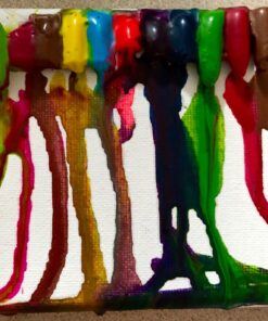 SL crafts Mini Stretched Canvas 4"X4" (1 Pack of 6 Mini Canvases) 21 71pBiOooieL