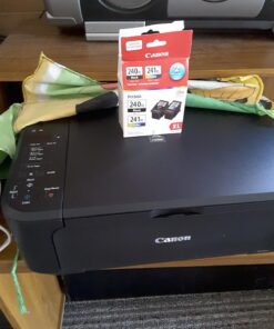 Canon PG-240XL/CL-241XL with Photo Paper 50 Sheets Compatible to MG2120, MG3120, MG4120, MX512, MX432, MX372, MX522, MX452, MX392, MG2220, MG3220, MG4220, MG3520, MG3620, TS5120 OEM 23 71pBrJ8CSVL