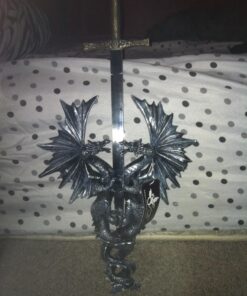 Gifts & Decor 36247 Dragon Dagger Wall Plaque, 9 1/2" x 3" x 12" high, Multicolor 15 71pCN9nGSjL