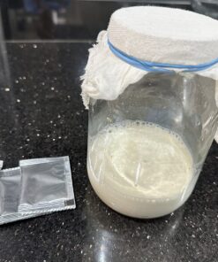 Cultures for Health Kefir Starter Culture | 4 Packets Freeze Dried Starter Powder | Make Kefir with Milk, Water, or Juice | Re-Culture Kefir Probiotic Drinks 2-7x Each | Cultures in Less Than a Day Coconut 0.20 Ounce (Pack of 1) 34 71pCtvDQ1TL