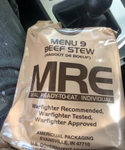 Beef Stew MRE Meal - Genuine US Military Surplus Inspection Date 2020 and Up 5 71pDMXVTZsL