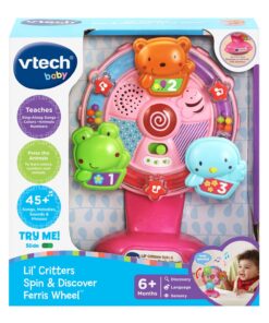 VTech Lil' Critters Spin and Discover Ferris Wheels, Pink (Amazon Exclusive) 28 71pDvgXSlDL