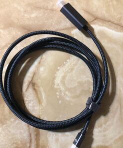 Mini DisplayPort to HDMI Cable,iVANKY Mini DP (Thunderbolt) to HDMI Cable 6.6ft,Nylon Braided,Aluminum Shell,Optimal Chip Solution for MacBook Air/Pro,Surface Pro/Dock,Monitor,Projector and More-1080P 6.6 FT 1-Pack Grey 49 71pF5IhXp L