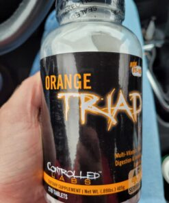 CONTROLLED LABS Orange Triad Daily Multivitamin for Men and Women, 45 Servings, Iron Free Supplement for Digestion, Immune System, and Joint Health 270 Count (Pack of 1) 57 71pF5KiDyOL
