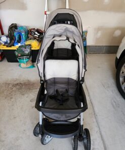 Graco DuoGlider Double Stroller | Lightweight Double Stroller with Tandem Seating, Glacier 83 71pFf9MLUDL