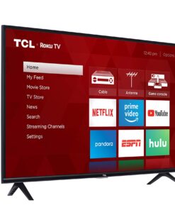 Alternative view of TCL 40-inch 1080p Smart LED Roku TV - 40S325, 2019 Model , Black TV only